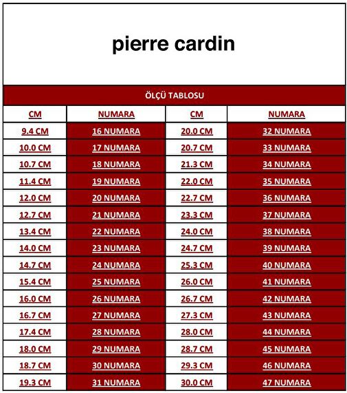 Pierre Cardin® | PC-31418 - 34152 Siyah Kirmizi - Erkek Spor Ayakkabı - Görsel 5