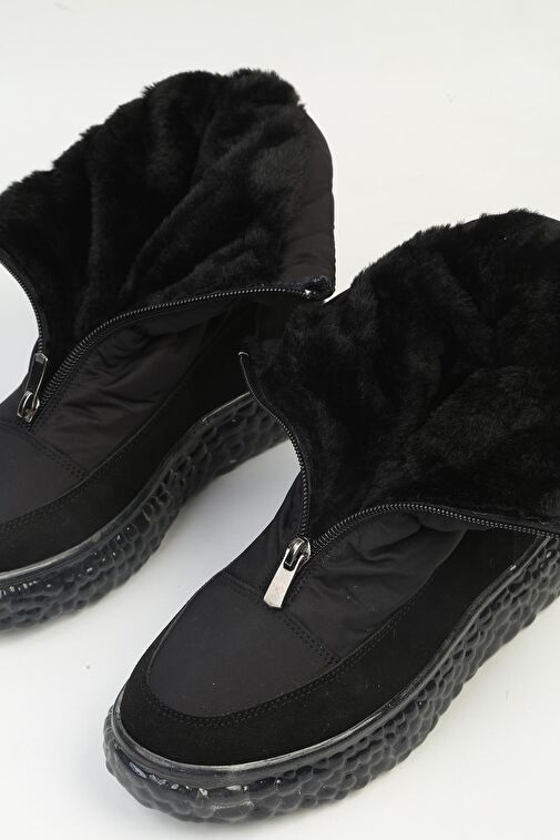 Pierre Cardin® | PC-52663 - 3695 Parlak Siyah-Kadın Bot - Görsel 5