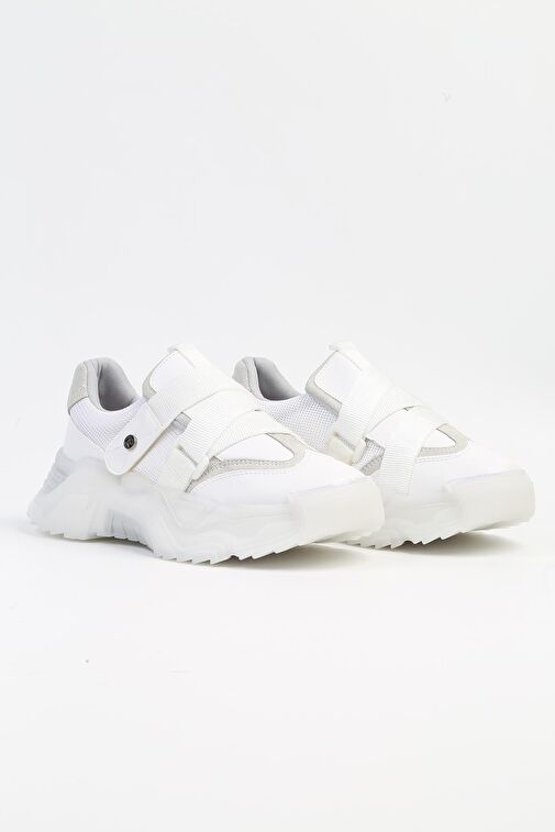Pierre Cardin® | PC-52556 - 3959 Beyaz - Kadın Spor Ayakkabı - Görsel 3