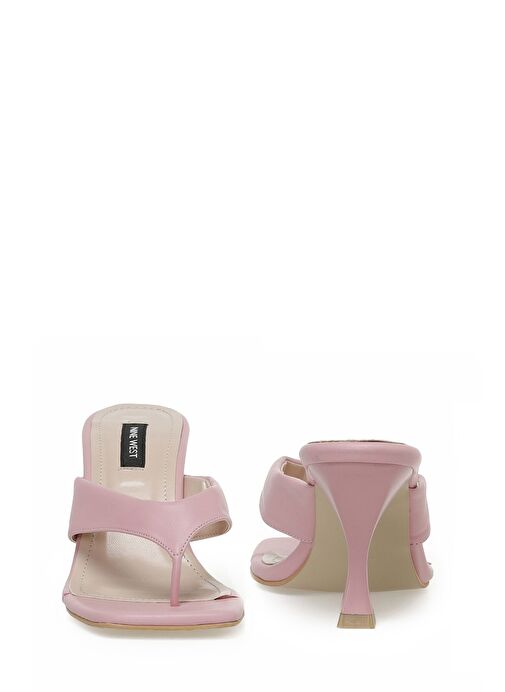 SEZZA 3FX Pembe Kadın Topuklu Terlik - Görsel 6
