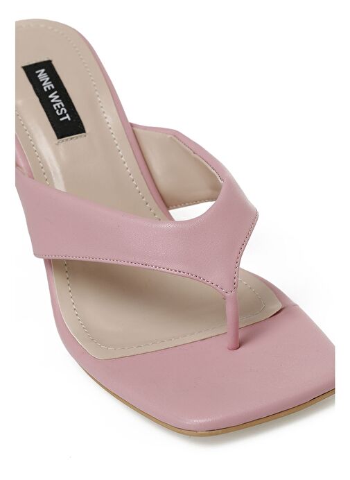 SEZZA 3FX Pembe Kadın Topuklu Terlik - Görsel 8