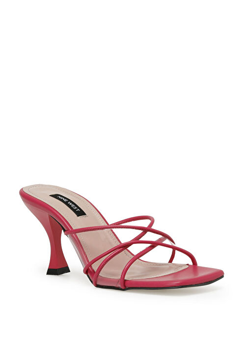 ZEYYA 3FX Pembe Kadın Topuklu Terlik - Görsel 3