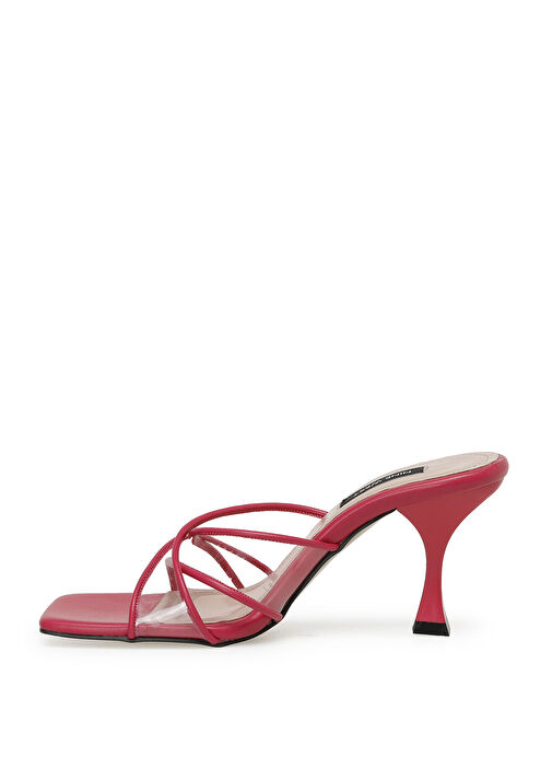 ZEYYA 3FX Pembe Kadın Topuklu Terlik - Görsel 4