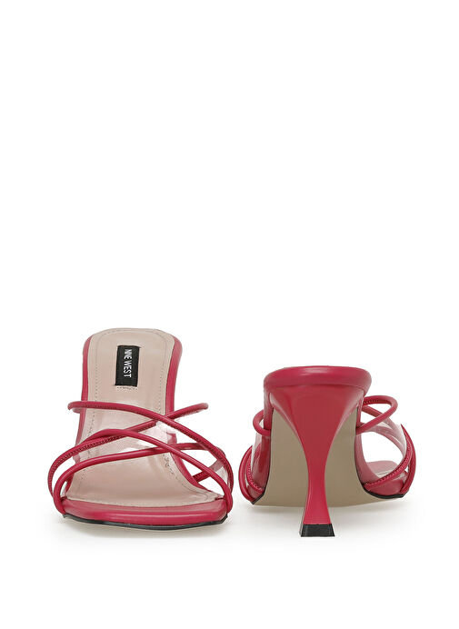 ZEYYA 3FX Pembe Kadın Topuklu Terlik - Görsel 6