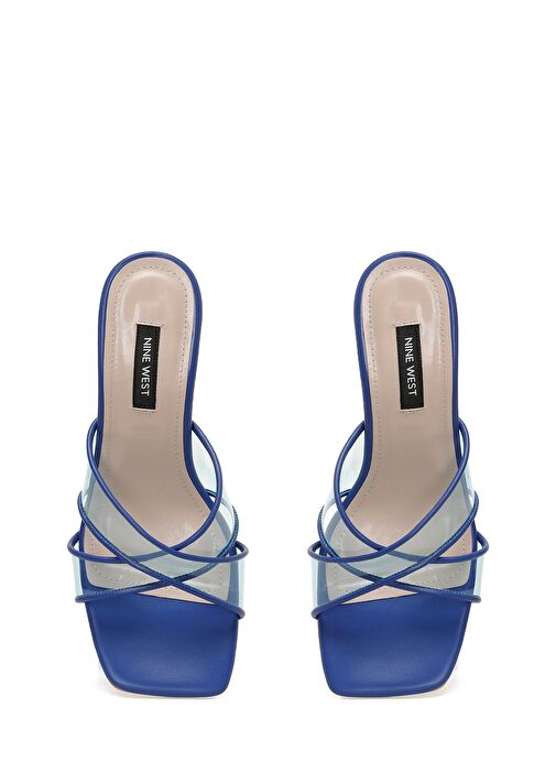 ZEYYA 3FX Mavi Kadın Topuklu Terlik - Görsel 5