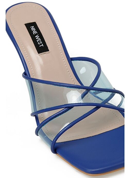 ZEYYA 3FX Mavi Kadın Topuklu Terlik - Görsel 8