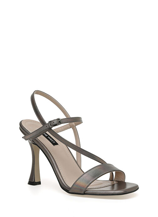 FIT 3FX Antrasit Kadın Topuklu Sandalet - Görsel 3