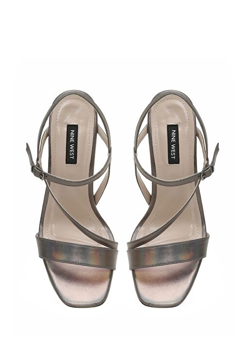 FIT 3FX Antrasit Kadın Topuklu Sandalet - Görsel 5