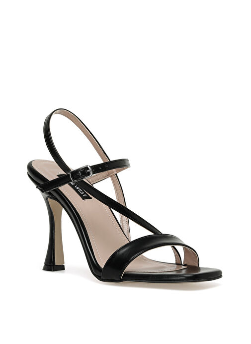 FIT 3FX Siyah Kadın Topuklu Sandalet - Görsel 3