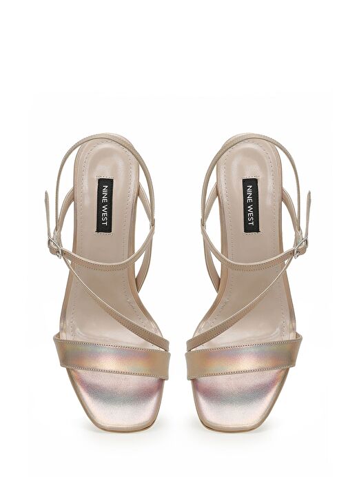 FIT 3FX Bej Kadın Topuklu Sandalet - Görsel 5