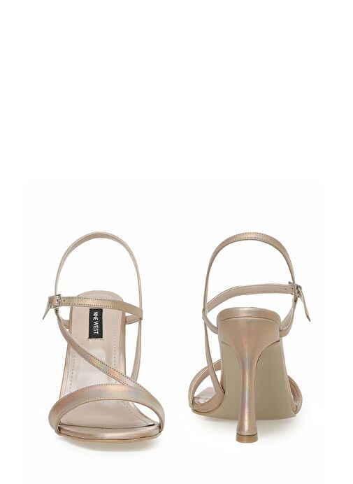 FIT 3FX Bej Kadın Topuklu Sandalet - Görsel 6