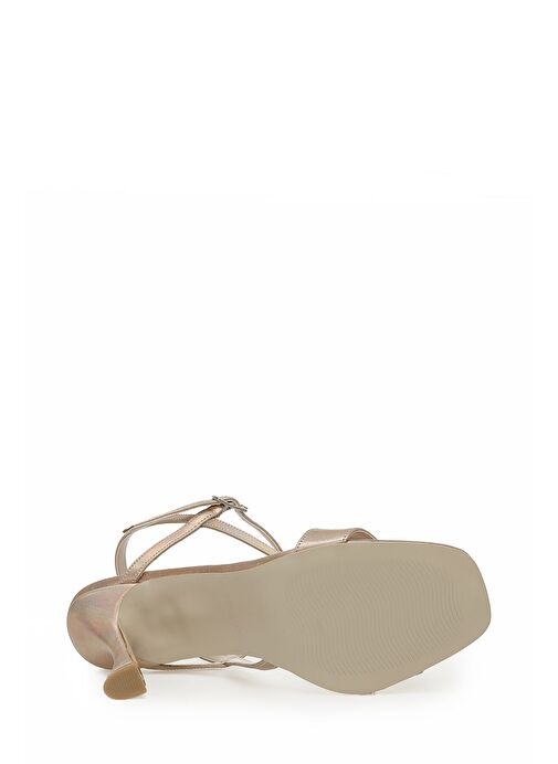 FIT 3FX Bej Kadın Topuklu Sandalet - Görsel 7