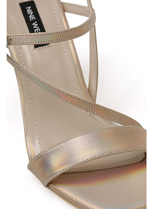 FIT 3FX Bej Kadın Topuklu Sandalet - Görsel 8