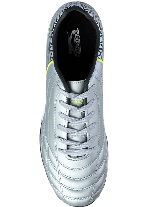 Slazenger HINO HS Erkek Futbol Ayakkabı Gri / Siyah - Görsel 6