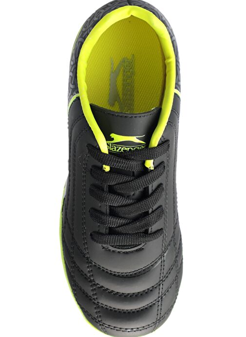 Slazenger HINO HS Erkek Çocuk Futbol Ayakkabı Siyah / Sarı - Görsel 6