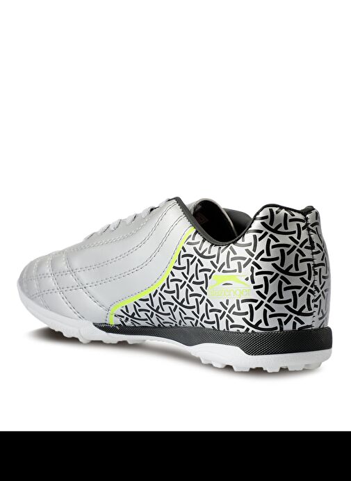 Slazenger HINO HS Erkek Çocuk Futbol Ayakkabı Gri / Siyah - Görsel 4