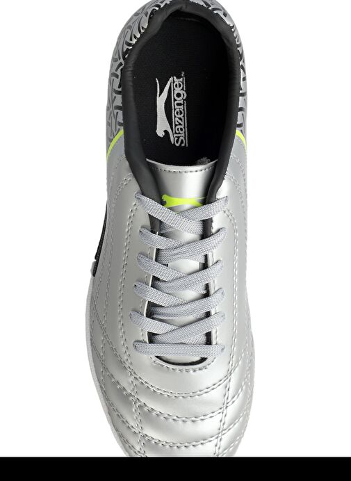 Slazenger HINO HS Erkek Çocuk Futbol Ayakkabı Gri / Siyah - Görsel 6