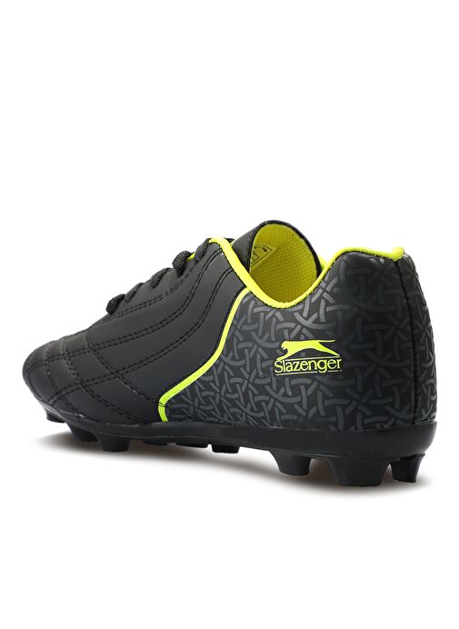 Slazenger HINO KR Erkek Futbol Ayakkabı Siyah / Sarı - Görsel 4