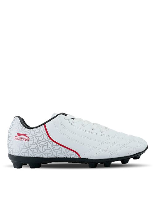Slazenger HINO KR Erkek Futbol Ayakkabı Beyaz / Siyah - Görsel 2