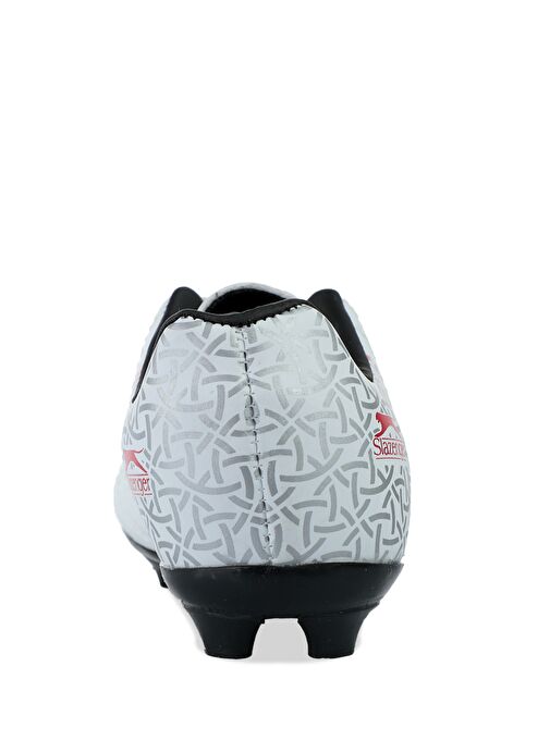 Slazenger HINO KR Erkek Futbol Ayakkabı Beyaz / Siyah - Görsel 7