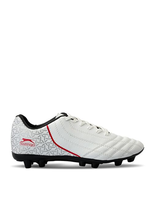 Slazenger HINO KR Erkek Çocuk Futbol Ayakkabı Beyaz / Siyah - Görsel 2