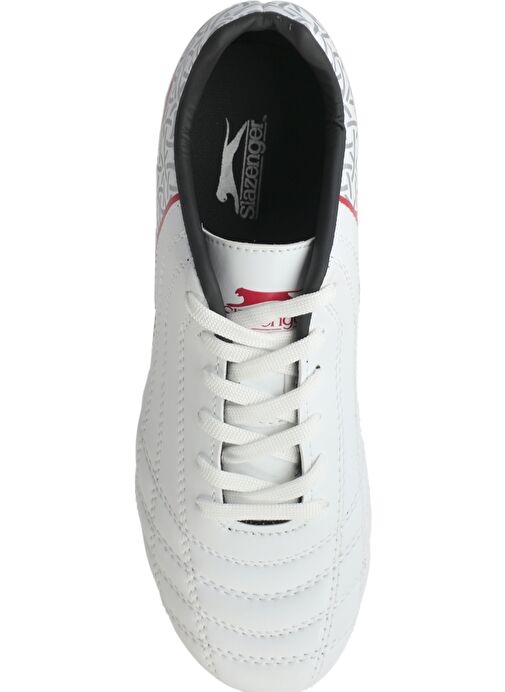 Slazenger HINO KR Erkek Çocuk Futbol Ayakkabı Beyaz / Siyah - Görsel 6