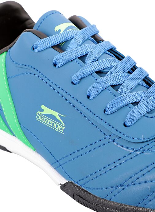 Slazenger HENRIK HS Erkek Futbol Ayakkabı Saks Mavi / Yeşil - Görsel 5