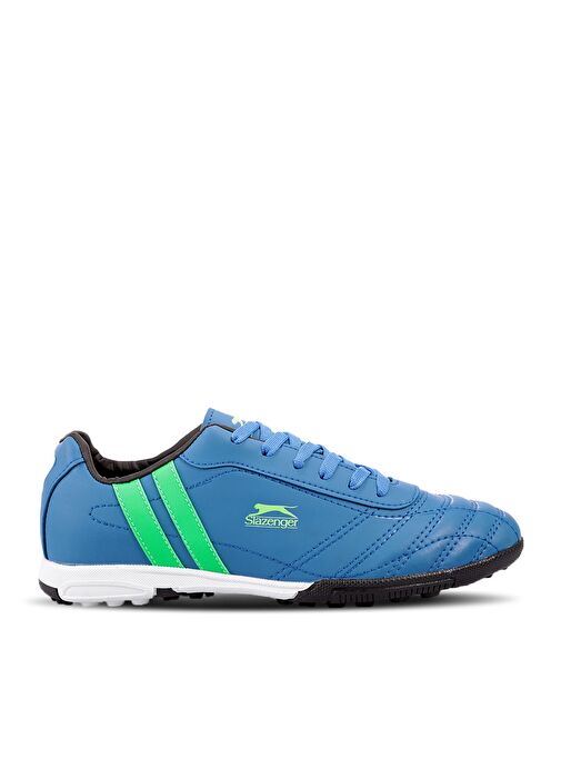 Slazenger HENRIK HS Erkek Futbol Ayakkabı Saks Mavi / Yeşil - Görsel 2