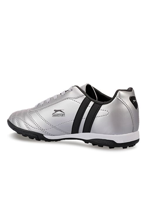 Slazenger HENRIK HS Erkek Çocuk Futbol Ayakkabı Gri / Siyah - Görsel 4