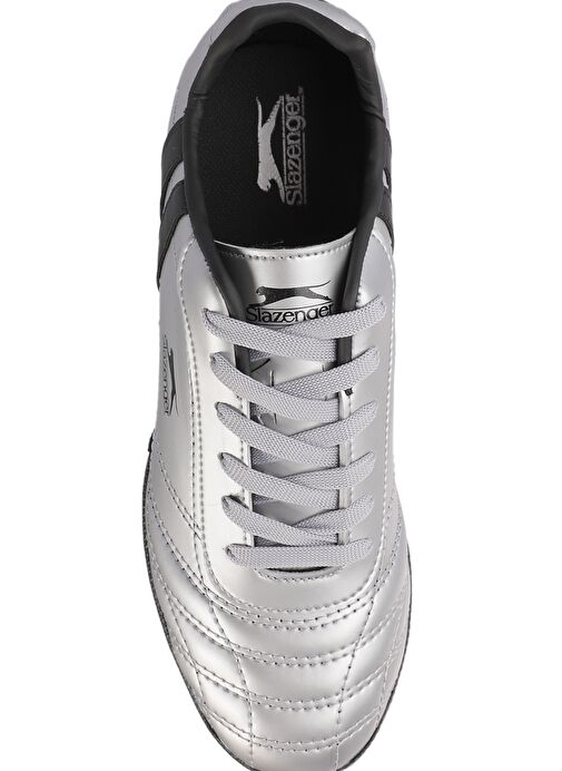 Slazenger HENRIK HS Erkek Çocuk Futbol Ayakkabı Gri / Siyah - Görsel 6