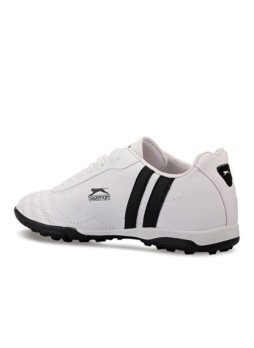 Slazenger HENRIK HS Erkek Çocuk Futbol Ayakkabı Beyaz / Siyah - Görsel 4