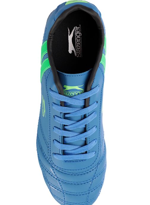 Slazenger HENRIK KR Erkek Futbol Ayakkabı Saks Mavi / Yeşil - Görsel 6