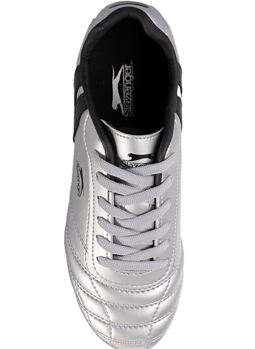 Slazenger HENRIK KR Erkek Çocuk Futbol Ayakkabı Gri / Siyah - Görsel 6