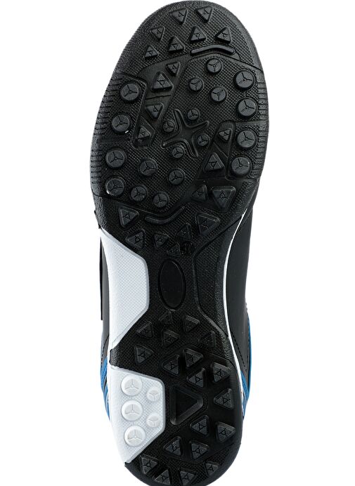 Slazenger HUGO HS Erkek Çocuk Futbol Ayakkabı Siyah / Mavi - Görsel 8
