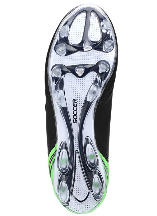 Slazenger HUGO KR Erkek Futbol Ayakkabı Siyah / Yeşil - Görsel 6