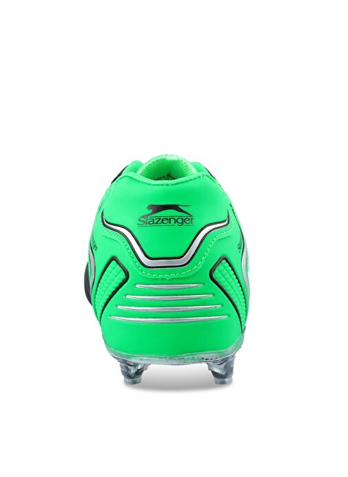 Slazenger HUGO KR Erkek Futbol Ayakkabı Siyah / Yeşil - Görsel 5