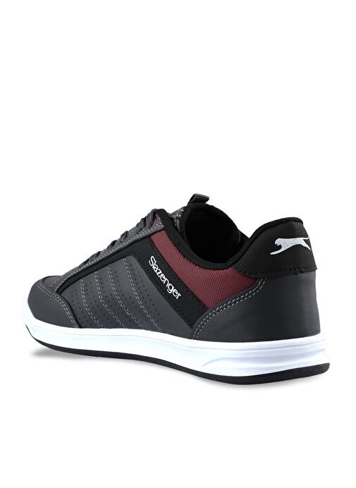 Slazenger CANCER I Erkek Sneaker Ayakkabı Koyu Gri - Görsel 3