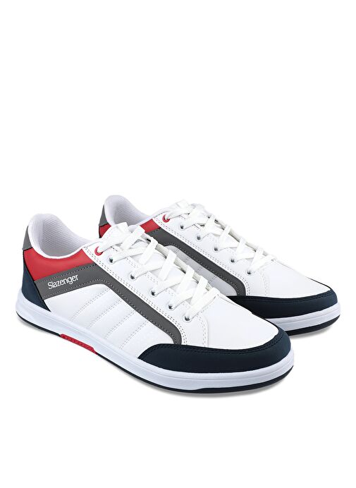 Slazenger CANCER I Erkek Sneaker Ayakkabı Beyaz - Görsel 3