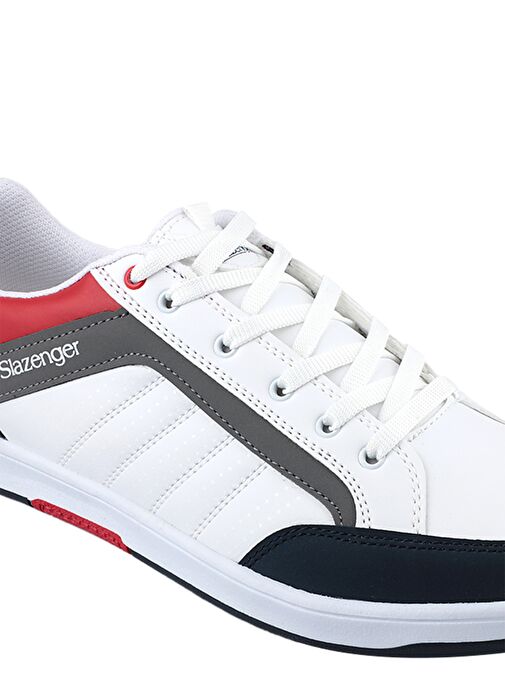Slazenger CANCER I Erkek Sneaker Ayakkabı Beyaz - Görsel 5