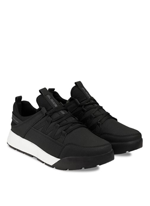 Slazenger ADAMO I Erkek Sneaker Ayakkabı Siyah / Beyaz - Görsel 3