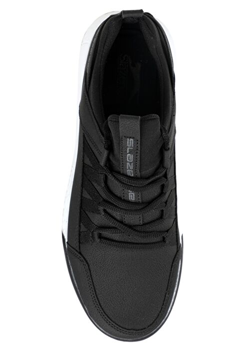 Slazenger ADAMO I Erkek Sneaker Ayakkabı Siyah / Beyaz - Görsel 6