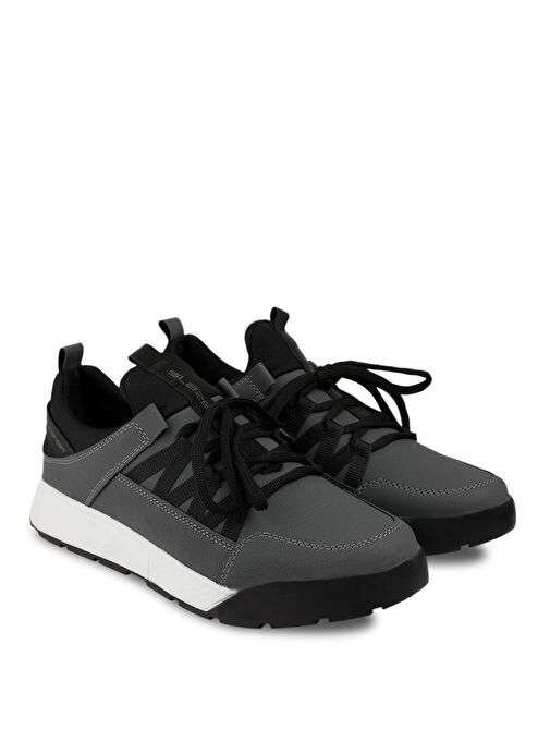 Slazenger ADAMO I Erkek Sneaker Ayakkabı Koyu Gri - Görsel 3