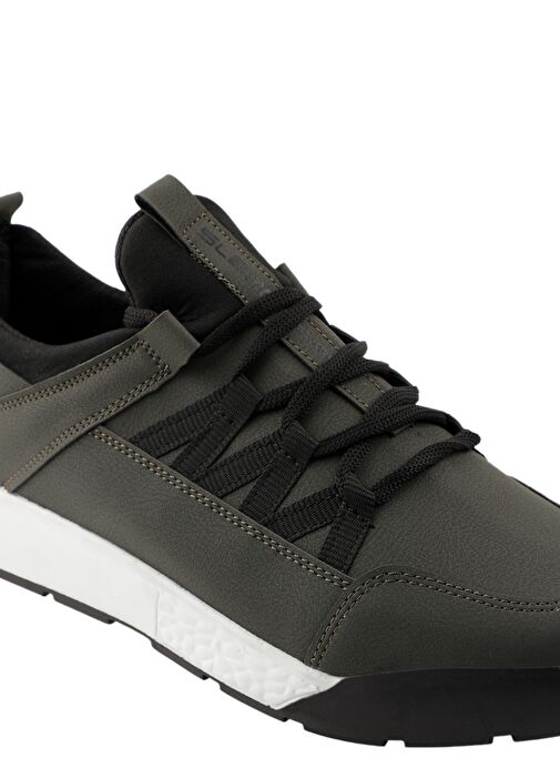 Slazenger ADAMO I Erkek Sneaker Ayakkabı Haki - Görsel 5