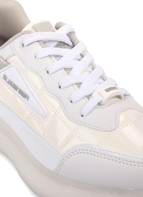 Slazenger ZARKO I Erkek Sneaker Ayakkabı Beyaz Rugan - Görsel 5