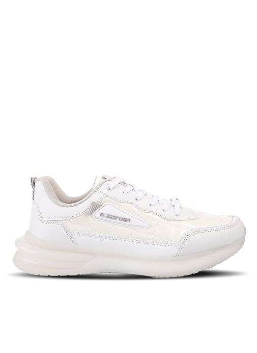 Slazenger ZARKO I Erkek Sneaker Ayakkabı Beyaz Rugan - Görsel 2