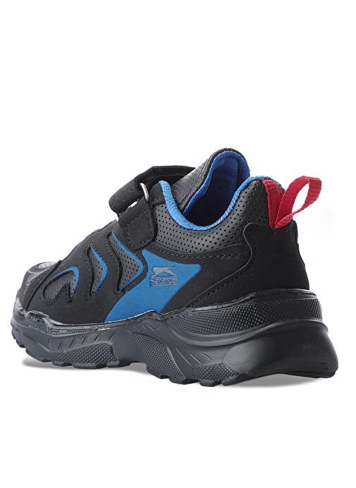 Slazenger KANEVA I Erkek Çocuk Sneaker Ayakkabı Siyah / Siyah - Görsel 4