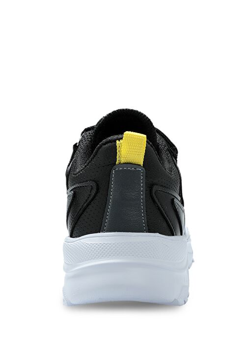 Slazenger KANON I Erkek Çocuk Sneaker Ayakkabı Siyah / Koyu Gri - Görsel 7