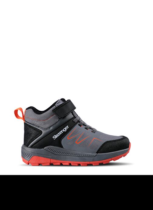 Slazenger KENTON I Unisex Çocuk Bot Koyu Gri - Görsel 3
