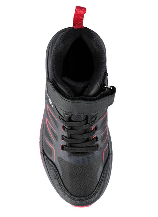 Slazenger KENTON I Unisex Çocuk Bot Siyah / Kırmızı - Görsel 6