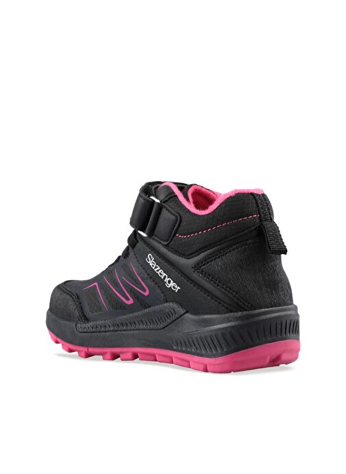 Slazenger KENTON I Unisex Çocuk Bot Siyah / Fuşya - Görsel 4